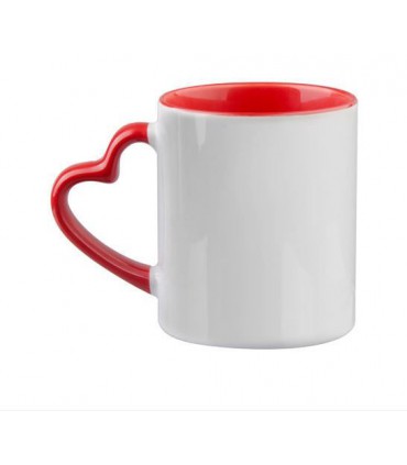 Taza asa corazón