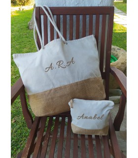 Conjunto de bolso redondo
