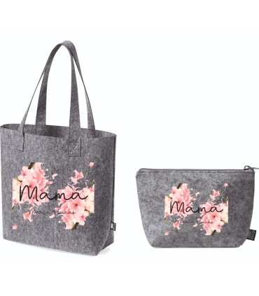 Conjunto Bolso & Neceser mamá/abuela