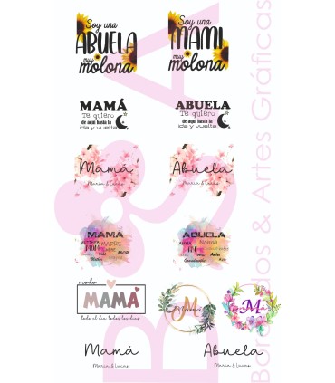 Neceser personalizados madre/abuela