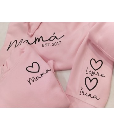 Sudaderas familia personalizada
