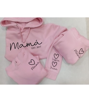 Sudaderas familia personalizada