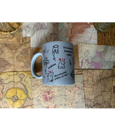 Taza Flork "Carretera & Manta"