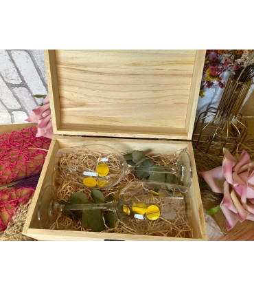 Copas cristal grabadas