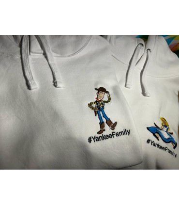 Toy Story y Alicia sudadera
